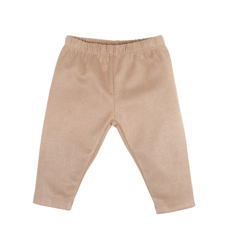 Bebe Nancy Mock Suede Baby Leggings - Taupe