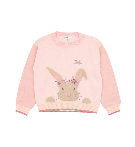Bebe Flossy Bunny Jumper