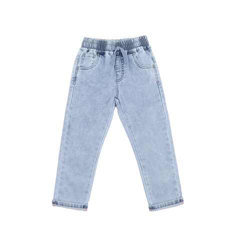 Bebe Flossy Knit Denim Pull On Jeans