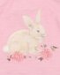 Bebe Flossy Bunny Baby Tee - Pink