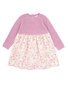 Bebe Flossy Knitted Bodice Dress