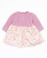 Bebe Flossy Knitted Bodice Baby Dress