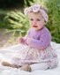 Bebe Flossy Knitted Bodice Baby Dress