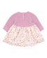 Bebe Flossy Knitted Bodice Baby Dress
