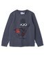 Minti Super Pineapple L/S Tee - Dark Grey