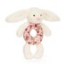 Jellycat Blossom Cream Bunny 'Berry' Ring