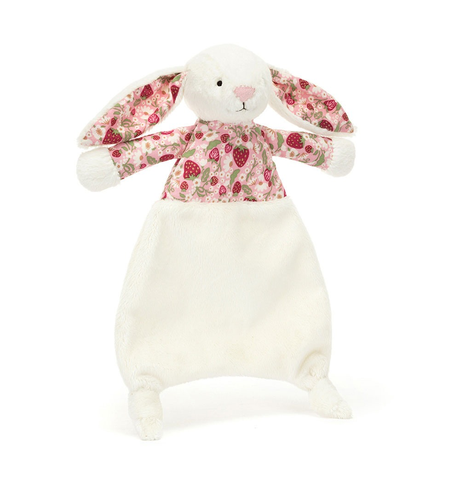 Jellycat Blossom Cream Bunny 'Berry' Comforter