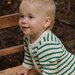 Nature Baby Cotton Knit Lou Suit - Pine Sailor Stripe