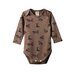 Nature Baby Merino L/S Bodysuit - Foxy Print