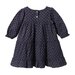 Nature Baby Elliot Dress - Violet Polka Dot
