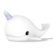 Stellar Haus Squishy Narwhal Rechargeable Night Light