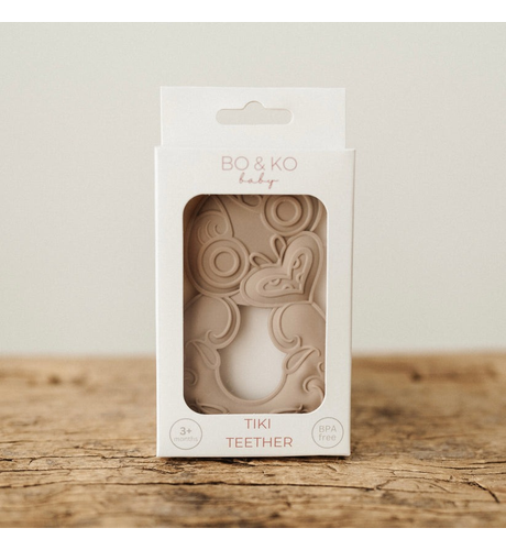 Bo & Ko Tiki Teether - Latte