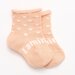 Lamington Merino Baby Roll-Top Crew Socks - Lychee