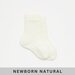 Lamington Merino Baby Crew Socks - Pearl