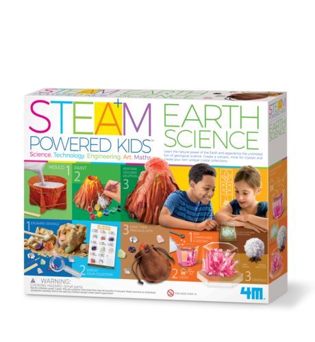 S.T.E.A.M. Powered Kids Earth  Science