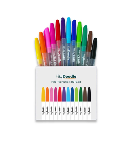 Hey Doodle 12 Pen - Fine Tip