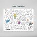 Hey Doodle Into The Wild Playmat - Large