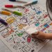 Hey Doodle Toot Toot Honk Playmat - Large