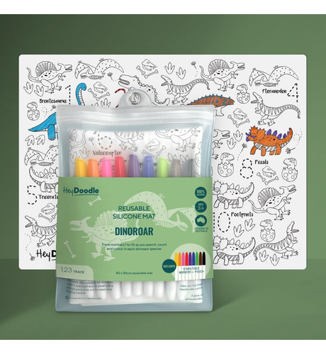 Hey Doodle Dino Roar Playmat - Large