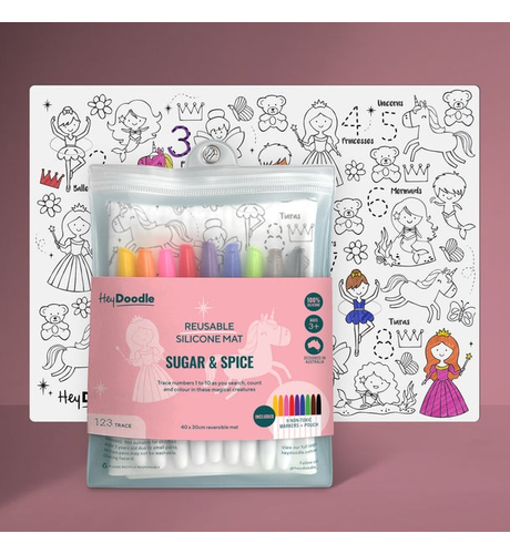 Hey Doodle Sugar & Spice Playmat - Large