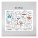 Hey Doodle Dino Roar Playmat - Mini