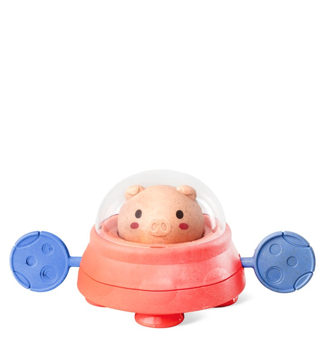 Tiger Tribe Bath Paddle Ship - Space Piggy