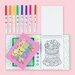 Tiger Tribe Scented Colouring - Fruity Cutie