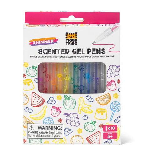 Tiger Tribe Shimmer Scented Gel Pens