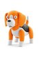 Hey Clay Labrador, Dalmation & Beagle - 6 Cans, 6 Colour