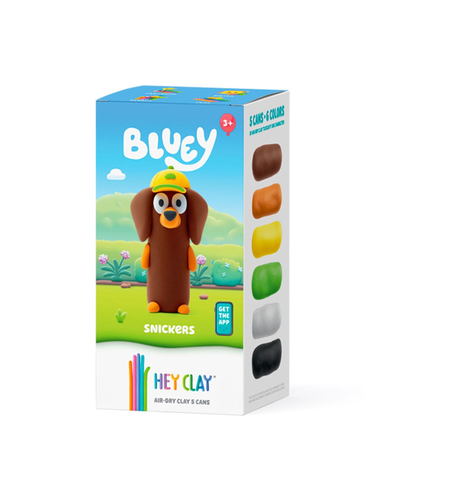 Hey Clay Snickers - 5 Cans, 5 Colours