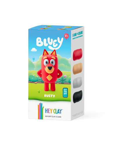 Hey Clay Rusty - 5 Cans, 5 Colours
