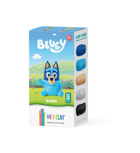 Hey Clay Bluey - 5 Cans, 5 Colours