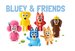 Hey Clay Bluey & Friends - 15 Cans, 12 Colour