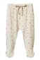Nature Baby Footed Rompers Pointelle - Posey Blossom Print