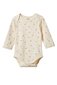 Nature Baby L/S Bodysuit Pointelle - Posey Blossom Print