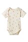 Nature Baby Short Sleeve Bodysuit - Delphine Print