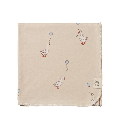 Nature Baby Wrap - Goose Lullaby Print