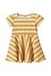 Nature Baby Seaside Dress - Golden Sea Stripe