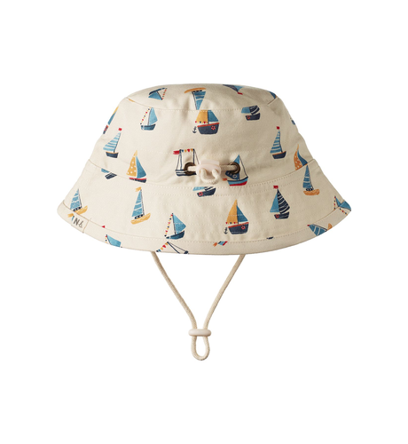 Nature Baby Bucket Sunhat - Regatta Print