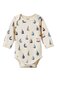 Nature Baby Long Sleeve Bodysuit - Regatta Print