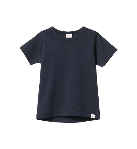 Nature Baby River Tee - Navy