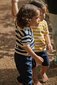Nature Baby Stevie Polo - Navy Bold Stripe