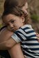 Nature Baby Stevie Polo - Navy Bold Stripe
