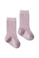 Nature Baby Organic Cotton Rib Socks - Lilac
