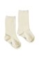 Nature Baby Organic Cotton Rib Socks - Natural