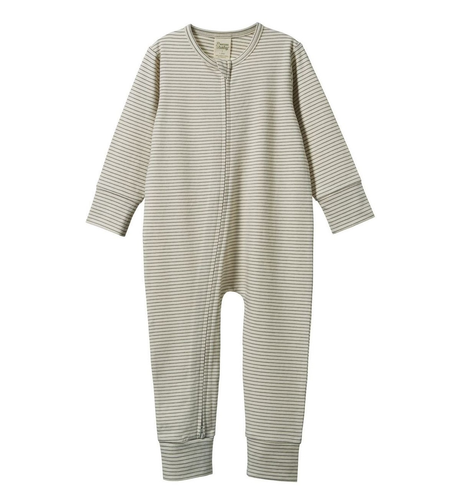 Nature Baby Dreamlands Suit Toddler - Mushroom Pinstripe