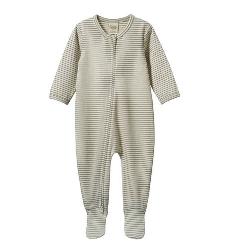 Nature Baby Dreamlands Suit - Mushroom Pinstripe