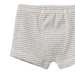 Nature Baby Boxer Shorts - Grey Marl Stripe