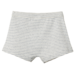 Nature Baby Boxer Shorts - Grey Marl Stripe