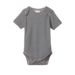 Nature Baby Short Sleeve Bodysuit - Navy Stripe